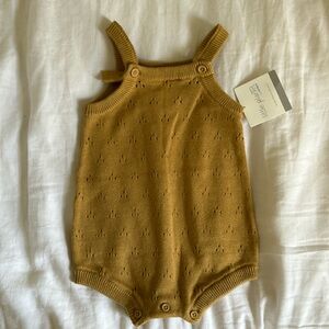 Little planet knit romper 9 months